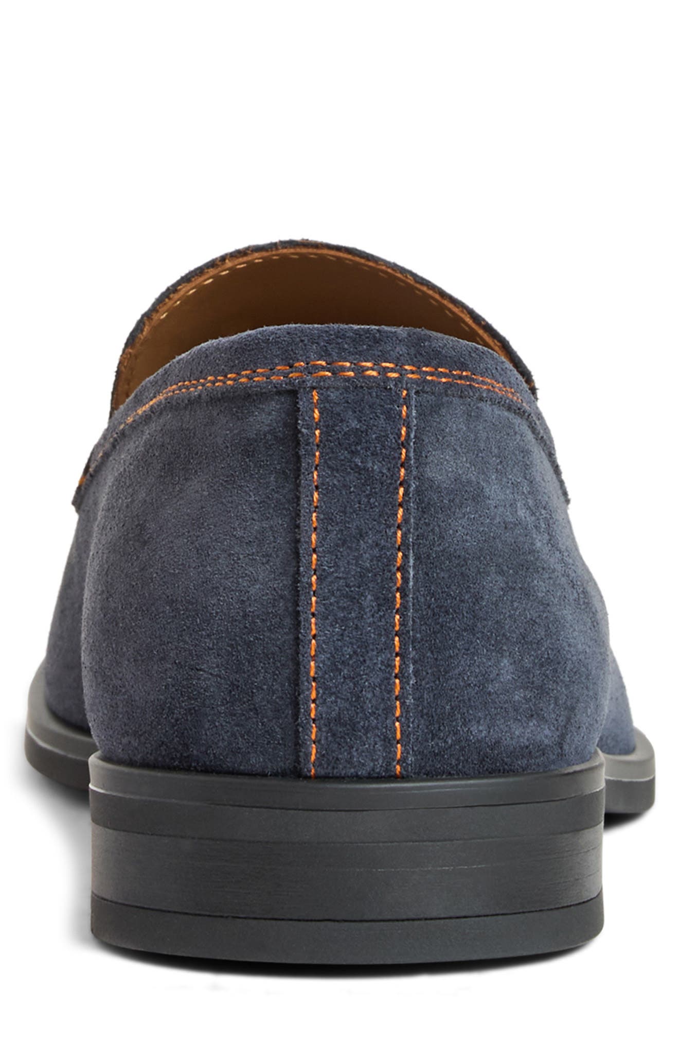 Fiore Suede Loafer, Alternate, color, NAVY SUEDE