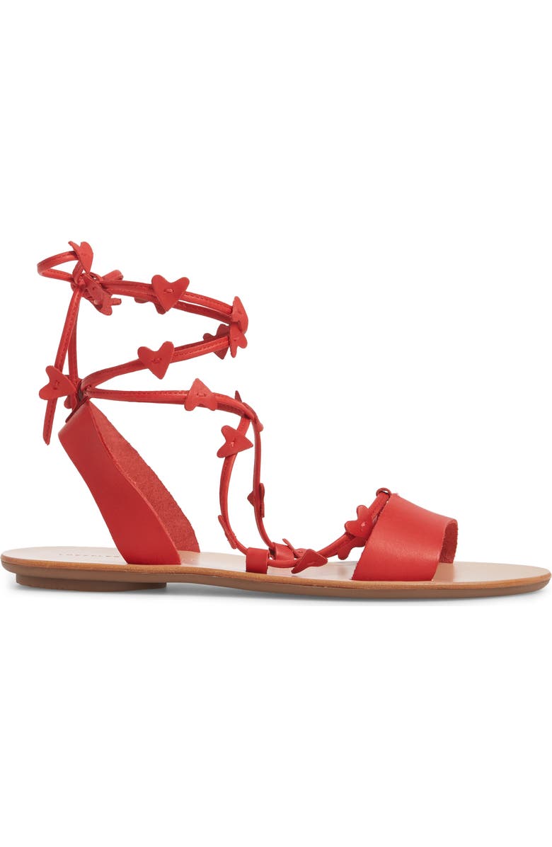 Loeffler Randall Heartla Wraparound Sandal, Alternate, color,