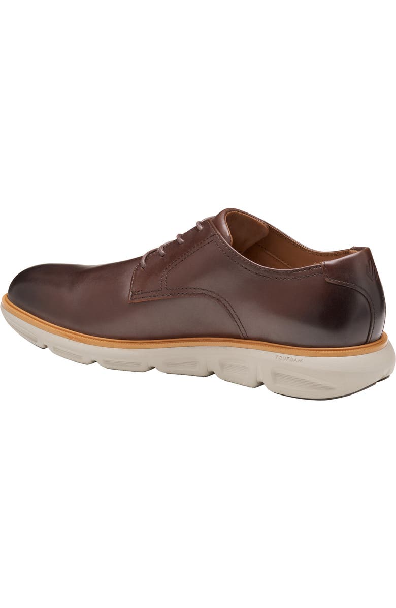 Johnston & Murphy Larkin Plain Toe Derby, Alternate, color, Mahogany Italian Calfskin