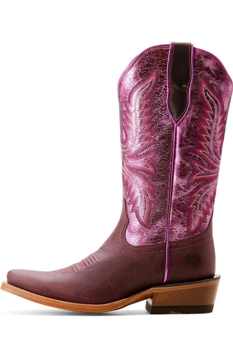 Ariat Futurity Flash Western Boot, Alternate, color, Crimson Grape/Magenta Shine
