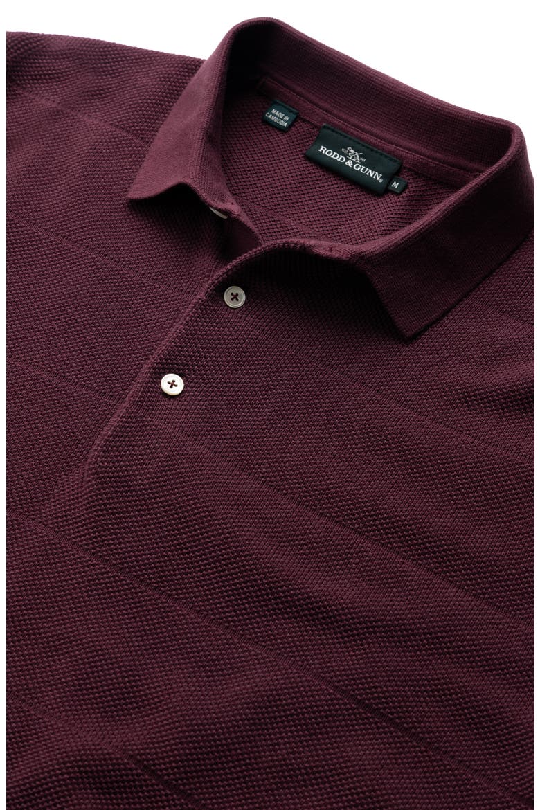 Masons Flat Polo, Alternate, color, OXBLOOD