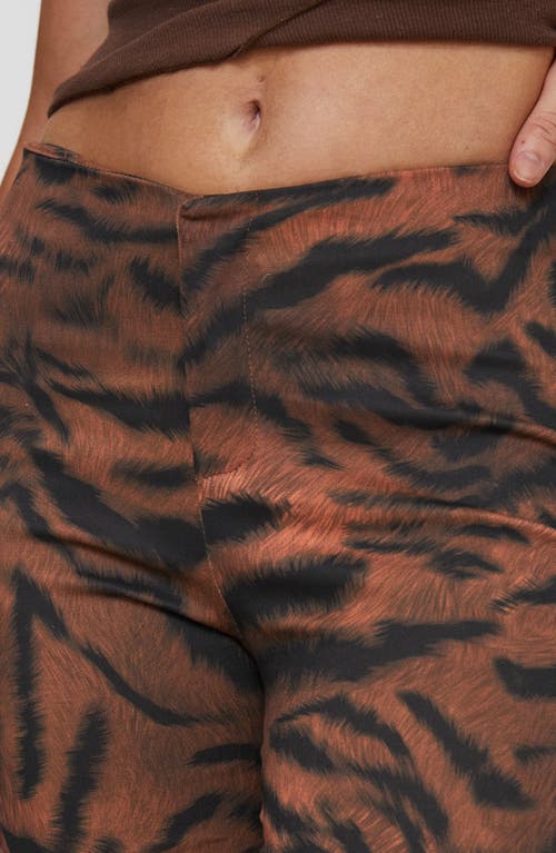 Princess Polly Andrina Tiger Stripe Straight Leg Pants