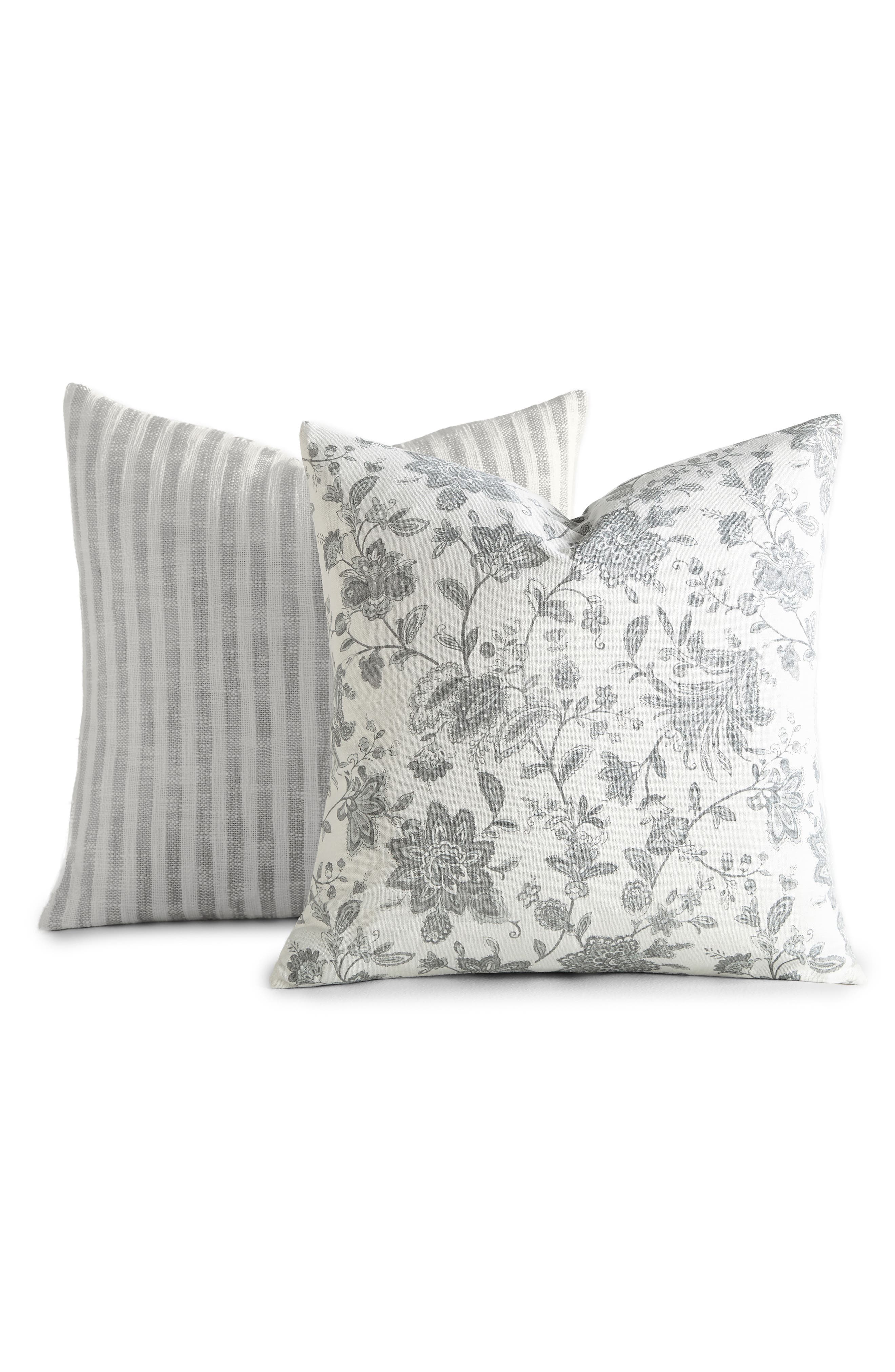 STRIPE/JACOBEAN GRAY