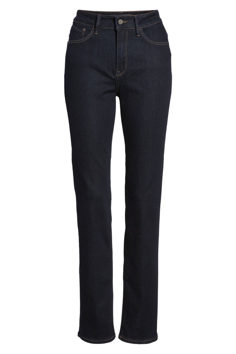Kendra Supersoft Straight Leg Jeans, Alternate, color, RINSE SUPERSOFT