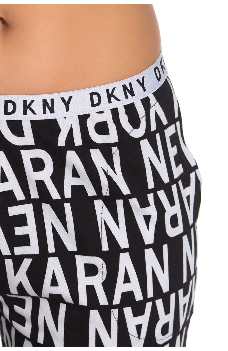 DKNY T-Shirt & Joggers PJ Set, Alternate, color,