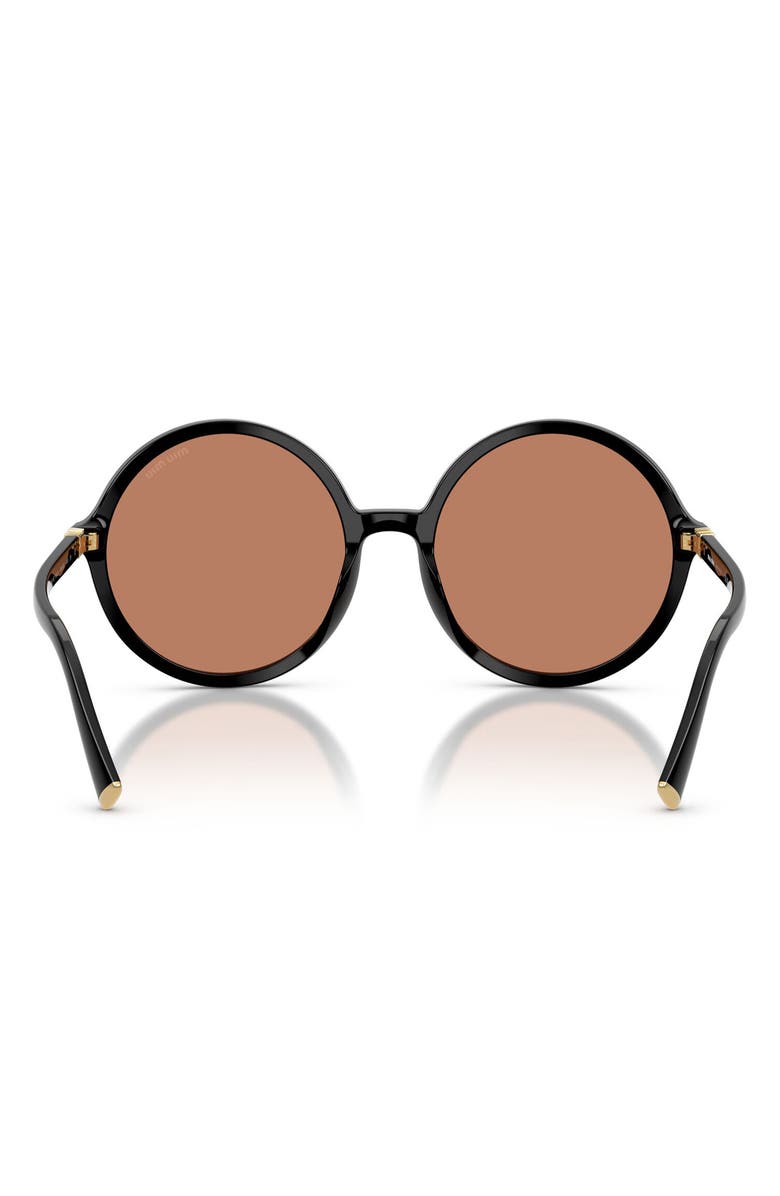 Miu Miu 59mm Round Sunglasses, Alternate, color, 
