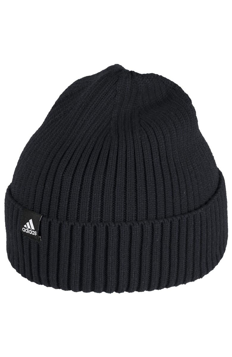 adidas Men's adidas Black Seattle Kraken Military Appreciation Cuffed Knit Hat, Alternate, color, Black