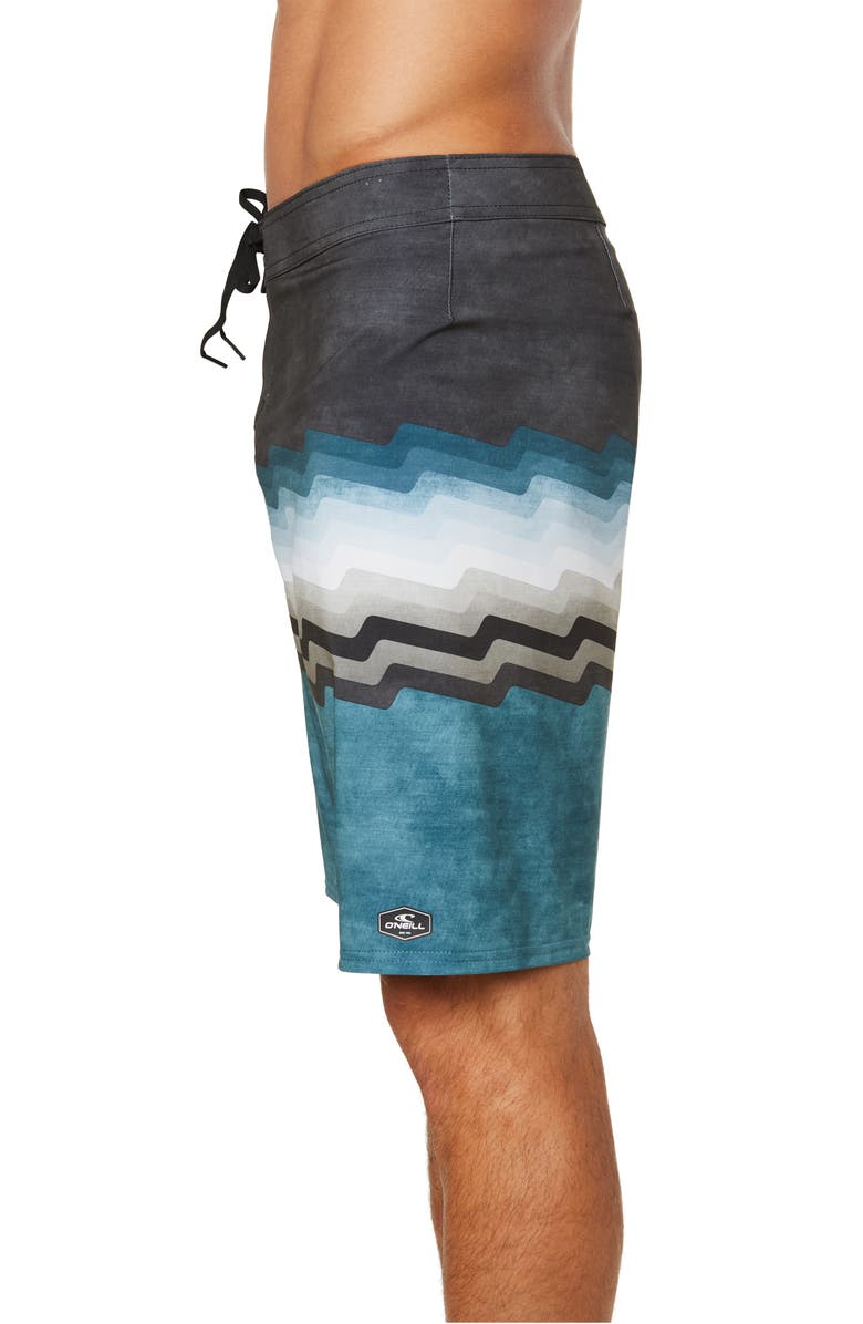O'Neill Hyperfreak Bolts Board Shorts, Alternate, color, 