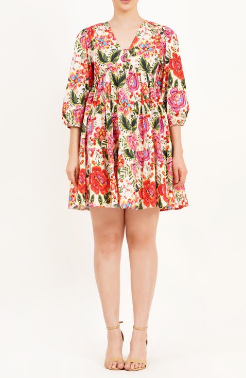 Zariah Empire Waist Mini Dress