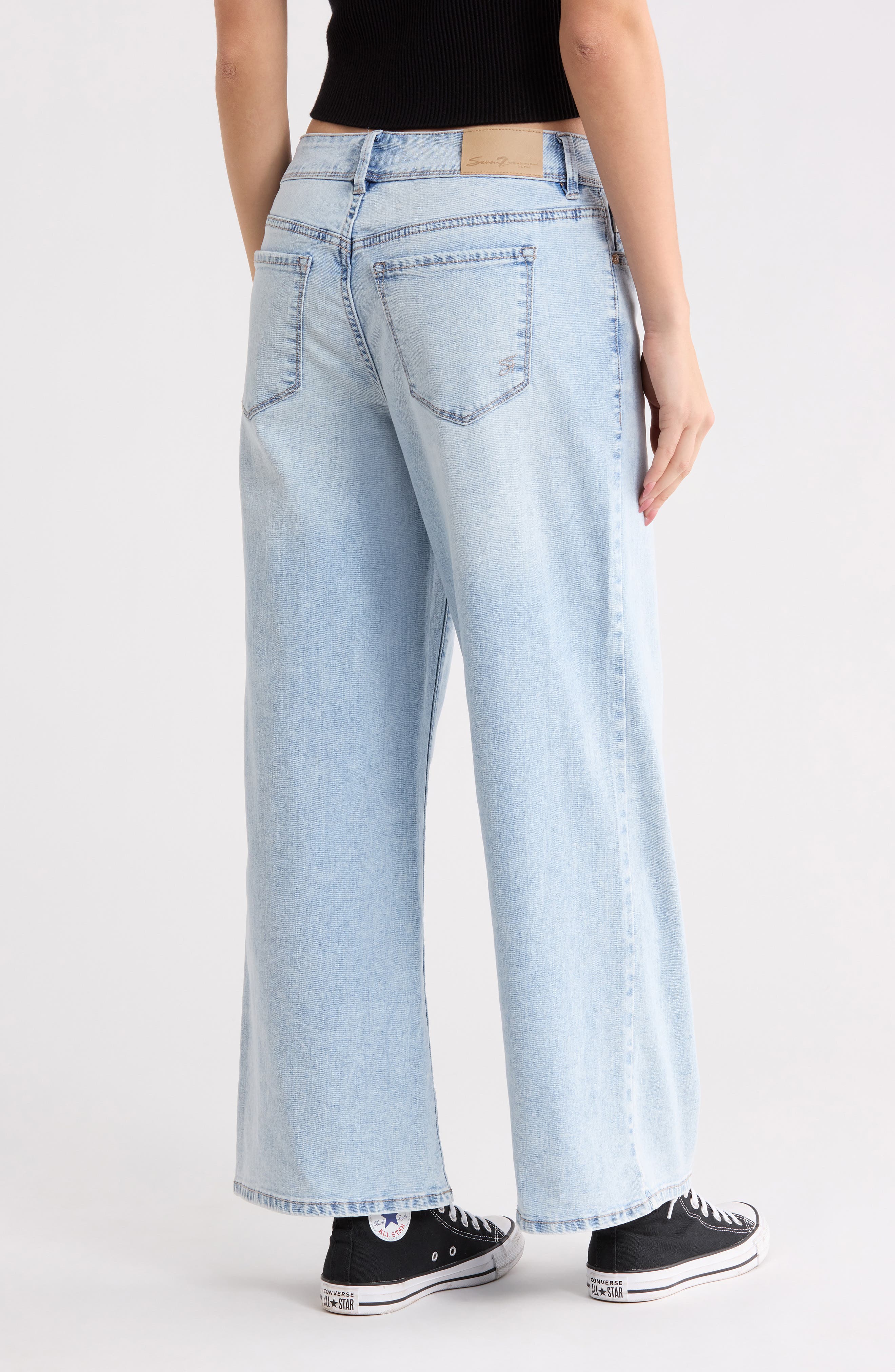 High Waist Loose Sneaker Jeans - image 4