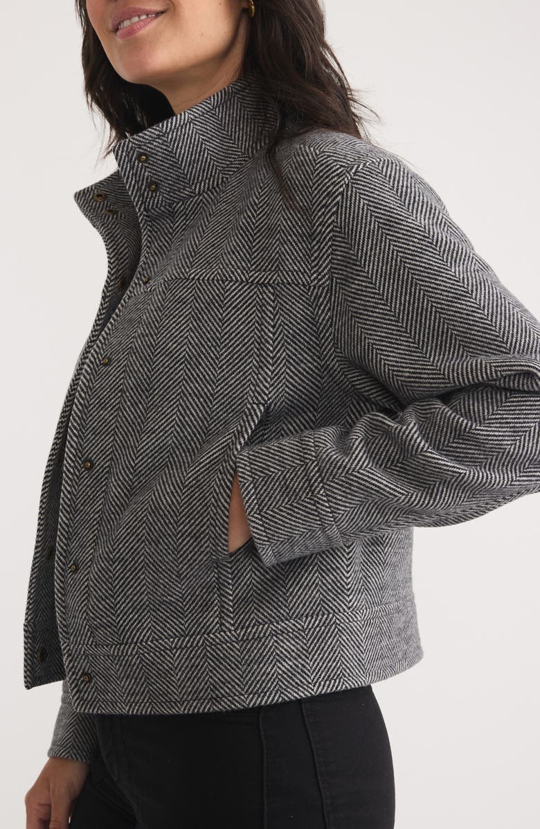Marine Layer Asheville Herringbone Jacket, Alternate, color,