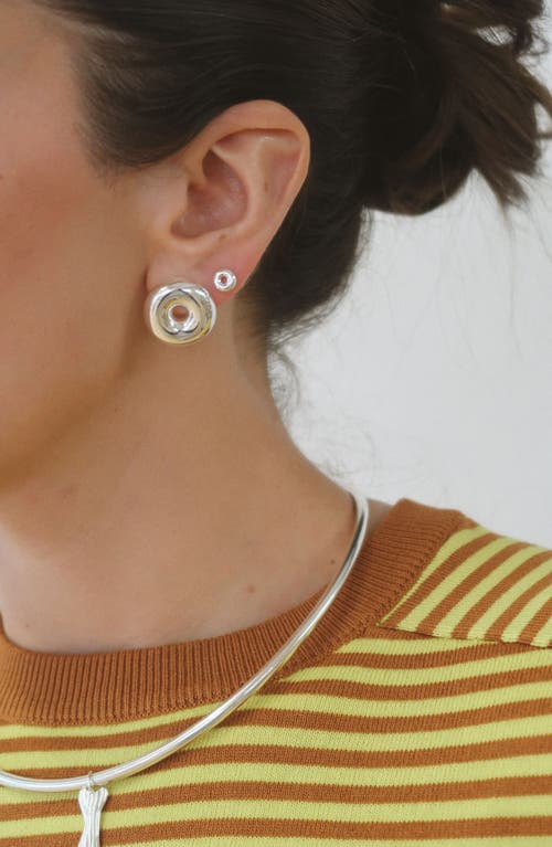 Joiana Jewelry The Neck Cuff Necklace In Silver