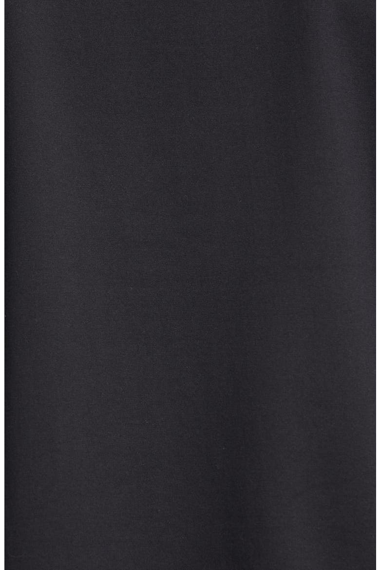 Logo Embroidered T-Shirt, Alternate, color, BLACK