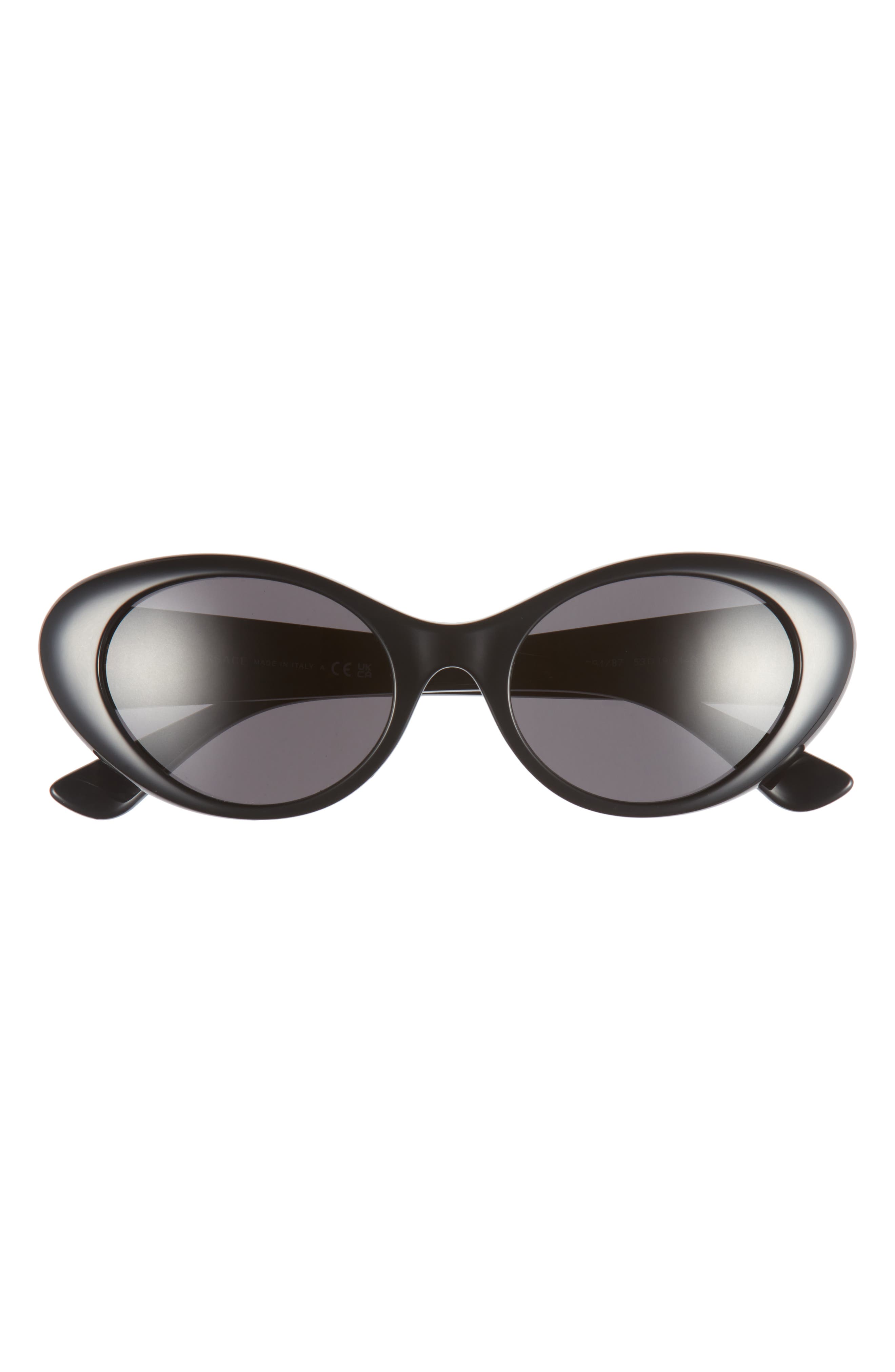 Versace 53mm Oval Sunglasses