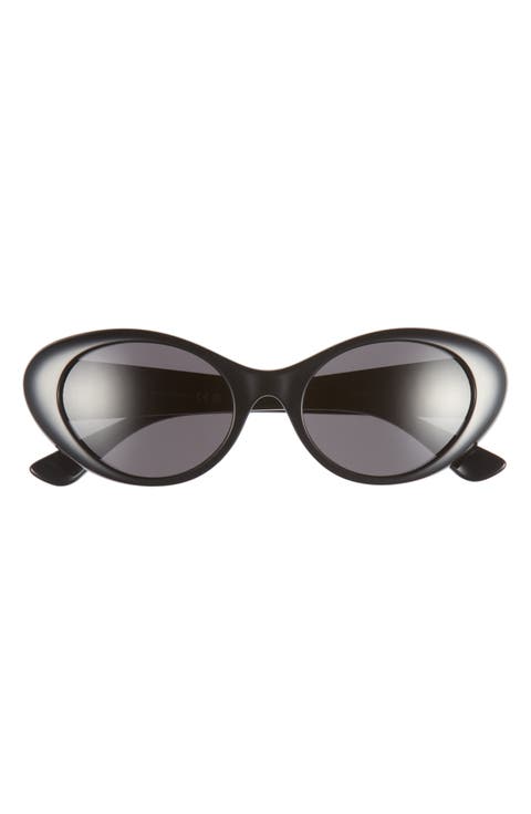 53mm Oval Sunglasses
