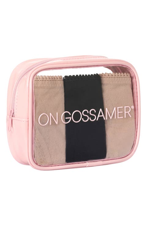 3-Pack Sheer Mesh Bikinis