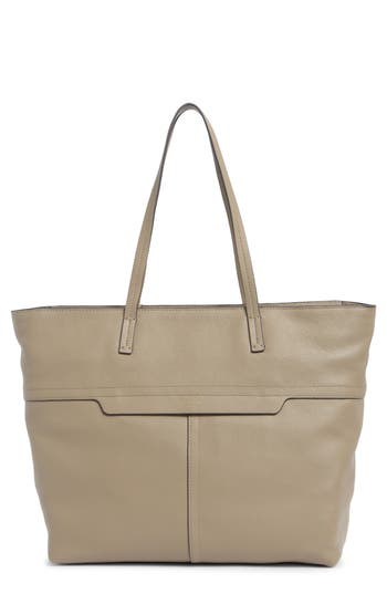 Rag & Bone Bryant Leather Tote Bag In Brown