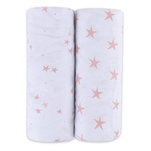 Baby Fitted Crib Sheet Set 2 Pack