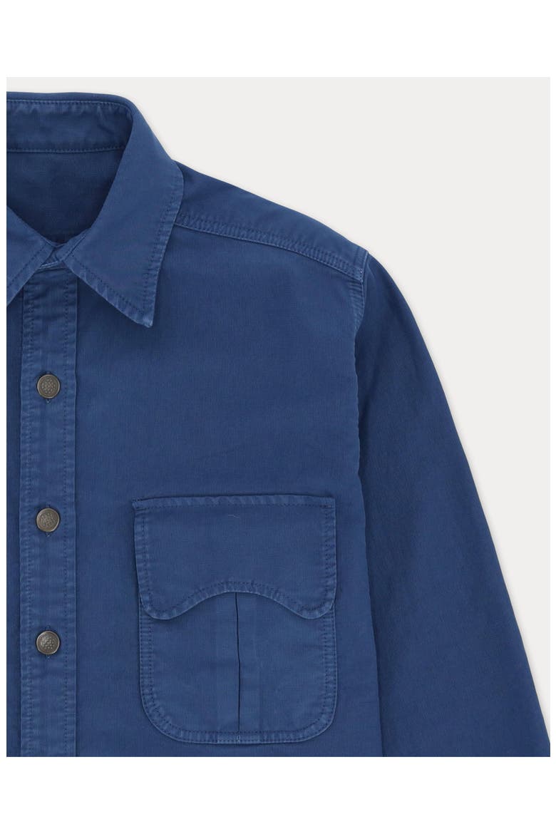 Kenny 2.0 Cotton Overshirt, Alternate, color, Blue