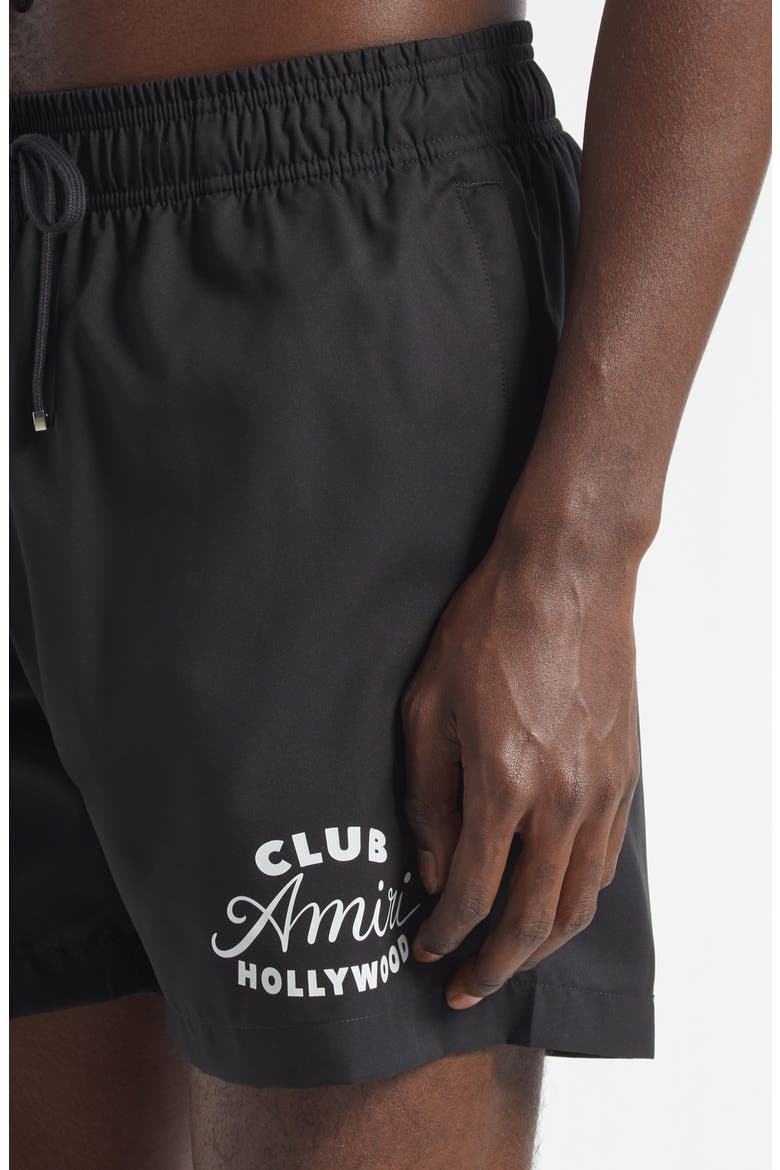 Club Amiri Swim Trunks, Alternate, color, BLACK