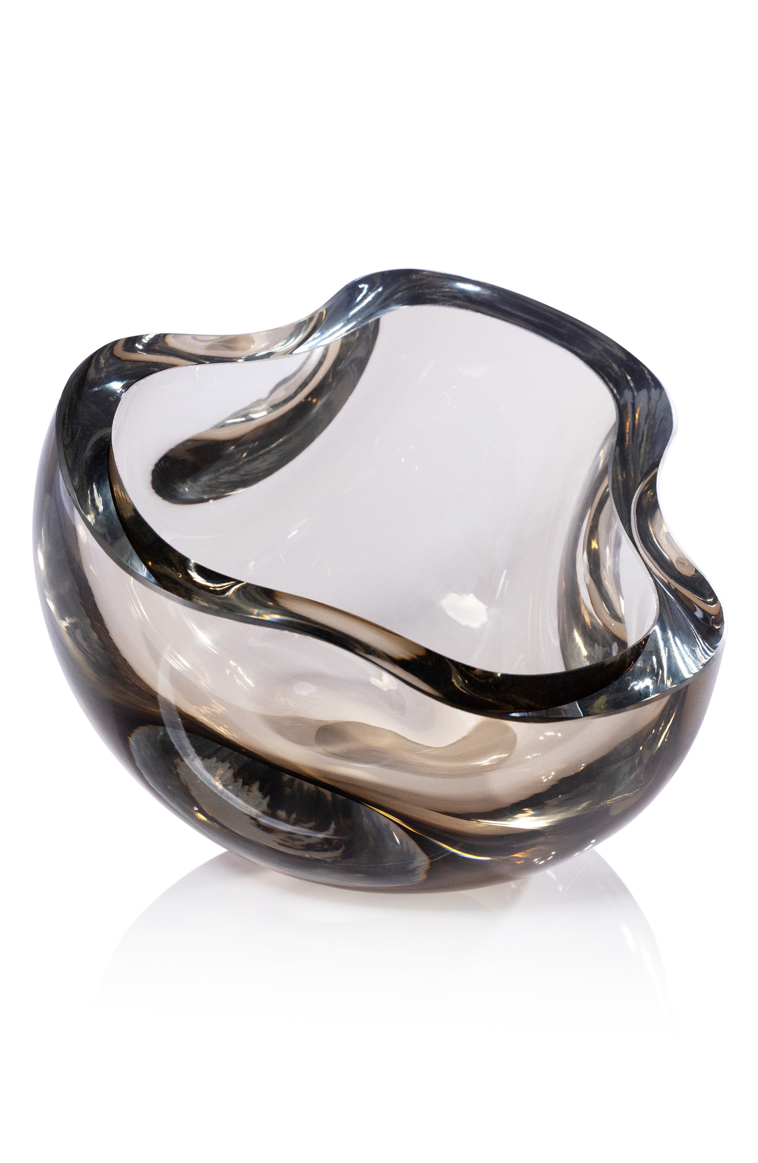 Zodax Viento Wave Glass Bowl
