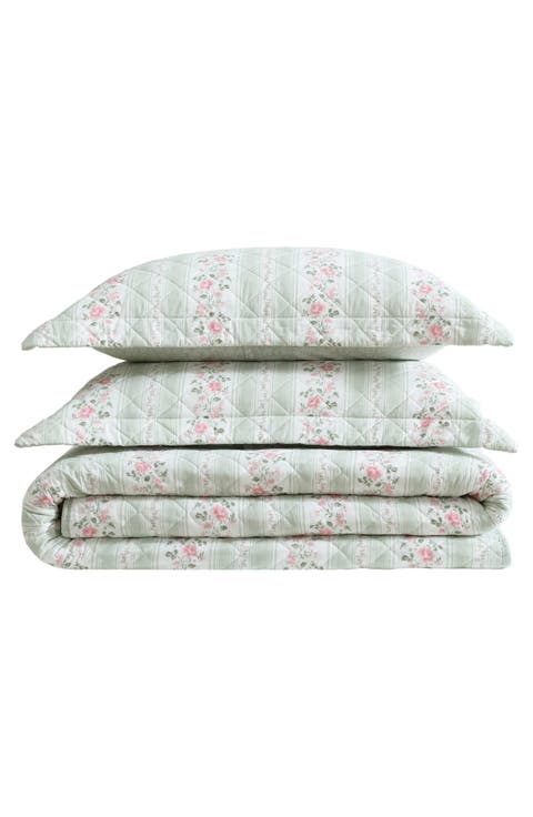 Rosemoore Reversible Quilt Set