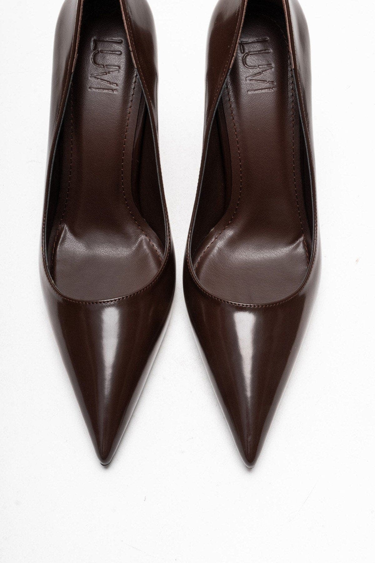 Prologue Shoes Velorien Stiletto Pump, Alternate, color, Brown
