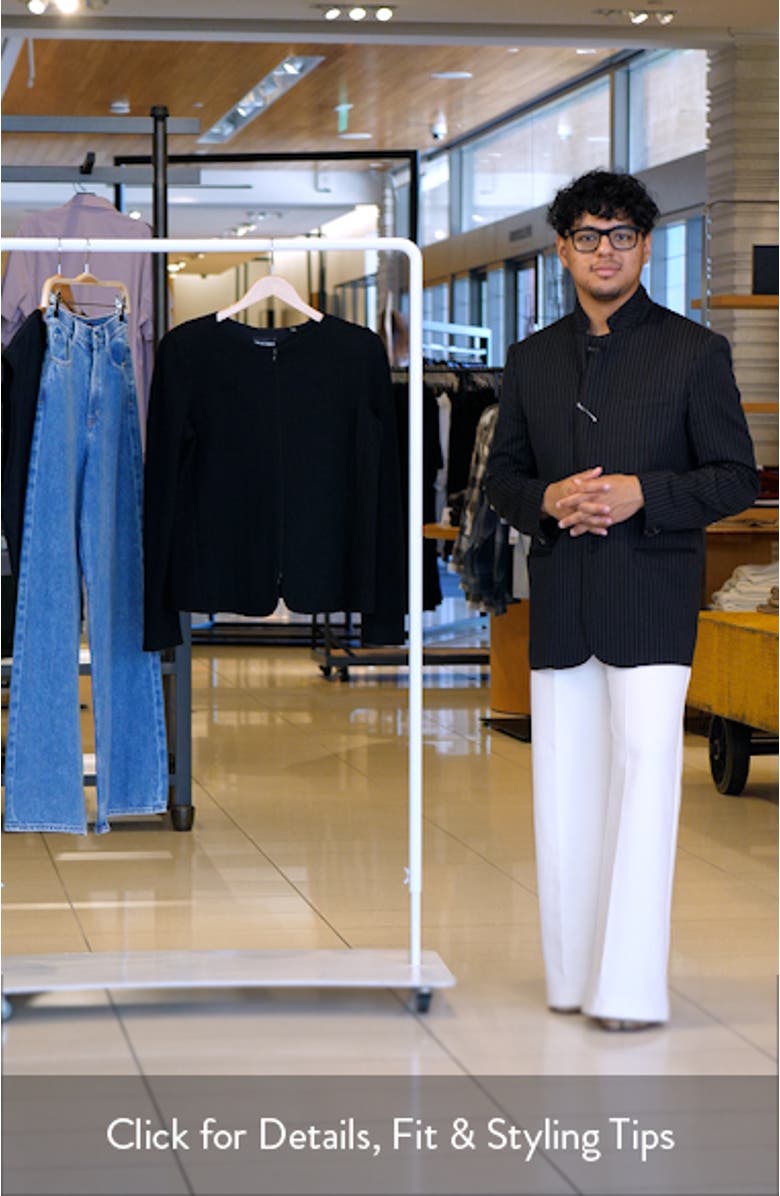 Chevron Knit Jacket, sales video thumbnail