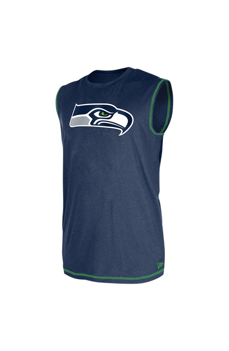 New Era Men's New Era College Navy Seattle Seahawks Tank Top, Alternate, color, Navy