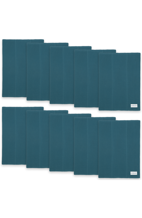 Cotton Burp Cloths - Pack of 10