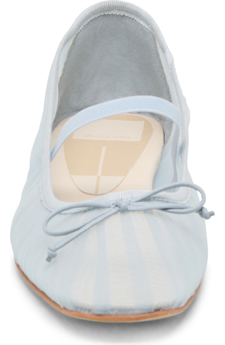 Dolce Vita Raeven Mary Jane Flat, Alternate, color, Light Blue Tulle