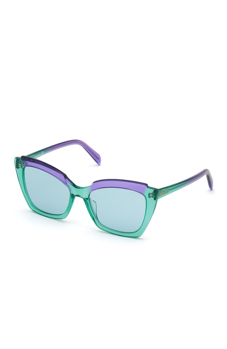 Emilio Pucci 56mm Square Sunglasses, Main, color,
