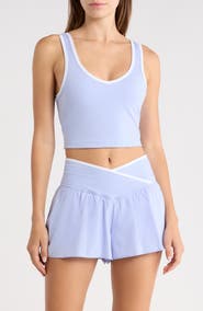 YOGALICIOUS Emmy Double Jersey Crop Tank