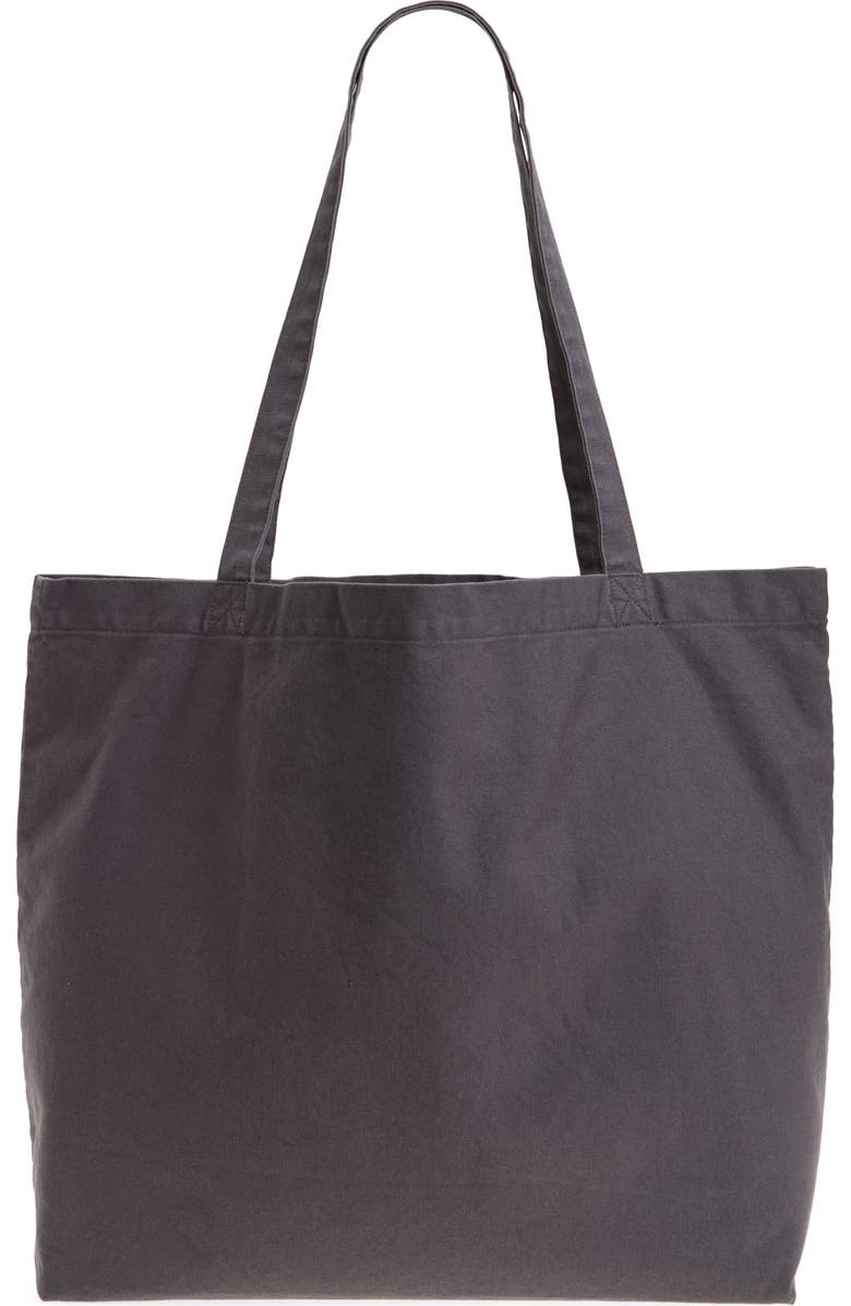 AllSaints Future Cotton Canvas Tote, Alternate, color, Sunil Blue