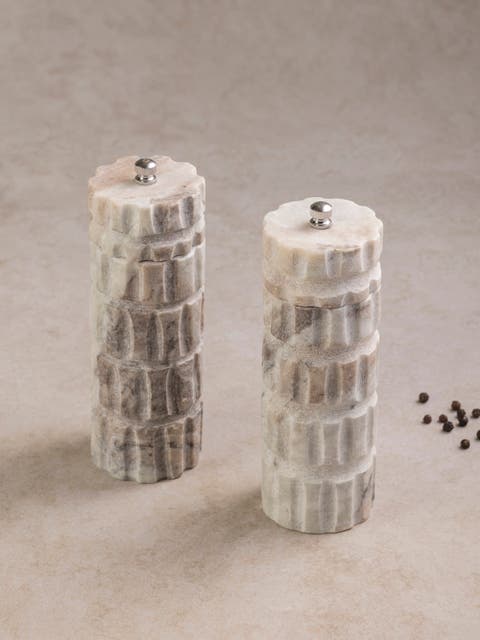 Beatrix Marble Salt & Pepper Set