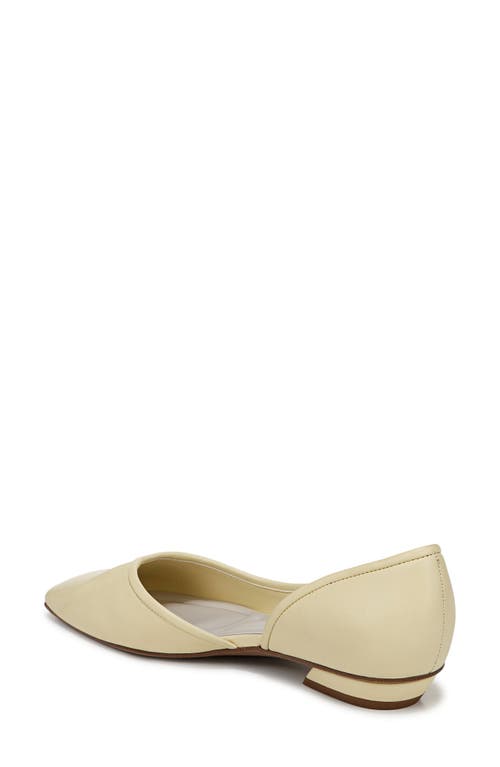 Shop Sarto By Franco Sarto Debrah Half D'orsay Flat In Yellow