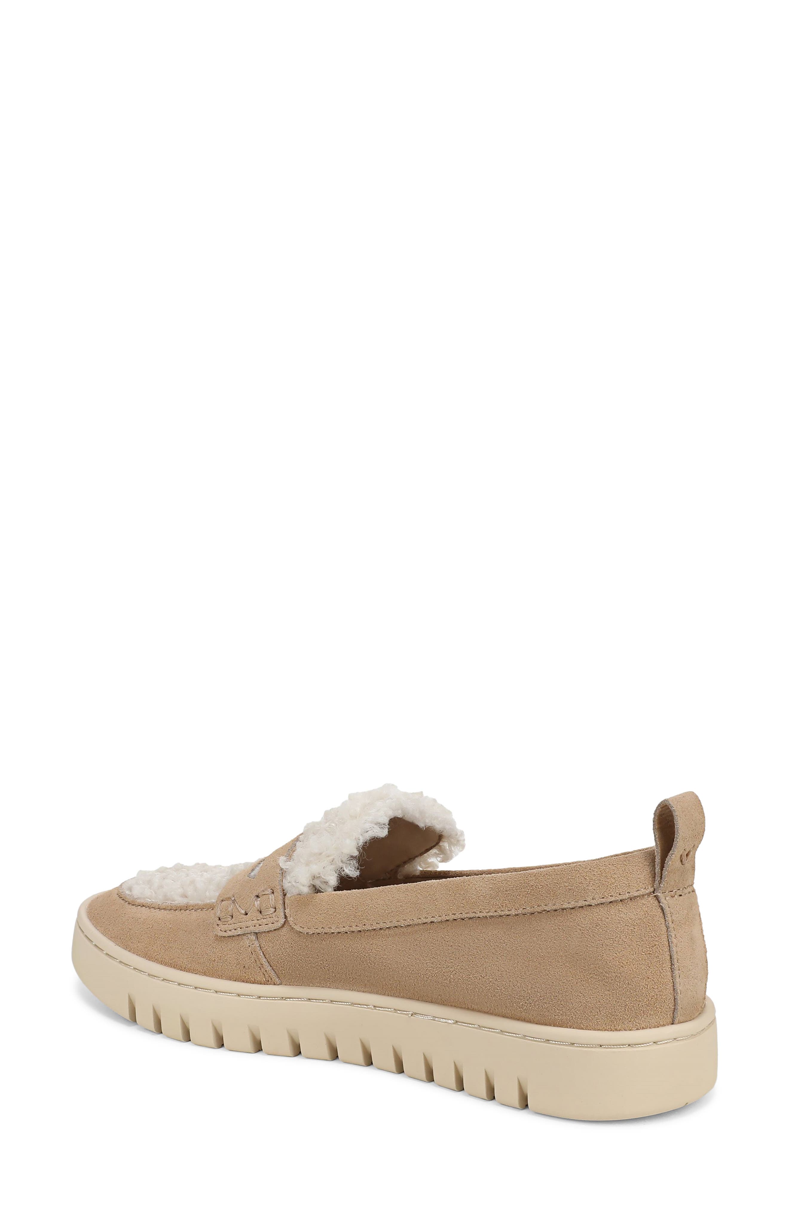 Uptown Cozy Faux Shearling Loafer, Alternate, color, ICED COFFEE MULTI