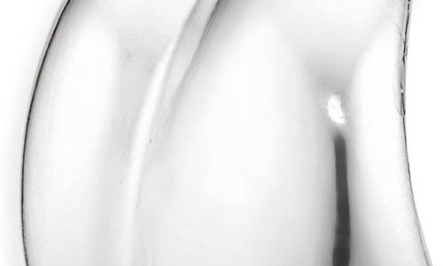 Cara Small Double Line Half Hoop Earrings