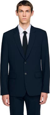 SANDRO Wool suit jacket