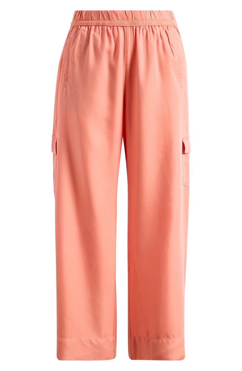 NIC+ZOE Eliot Wide Leg Cargo Pants, Main, color, Persimmon