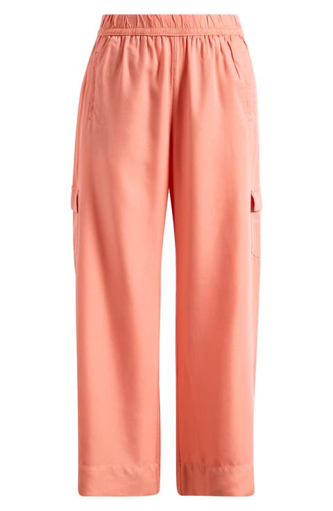 Eliot Wide Leg Cargo Pants (Petite)
