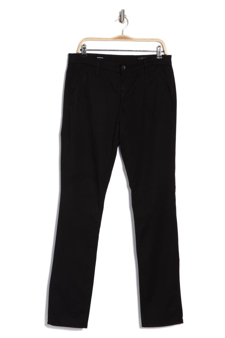 Marshall Men's Slim Fit Chinos, Alternate, color, PURE BLACK