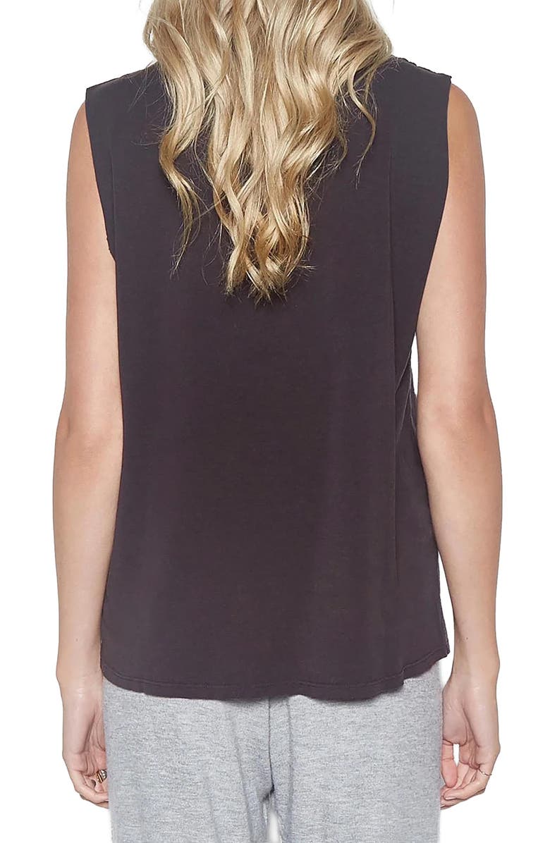 Lauren Moshi KEL- LRG Shark Tee, Alternate, color, Onyx