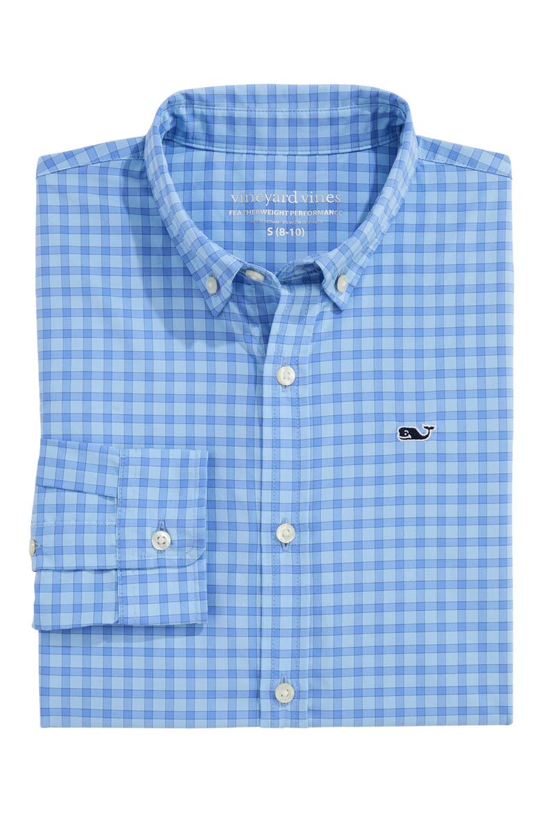 Kids' Lemon Shark Featherweight Performance Button Down Shirt, Alternate, color, K047 JAKE