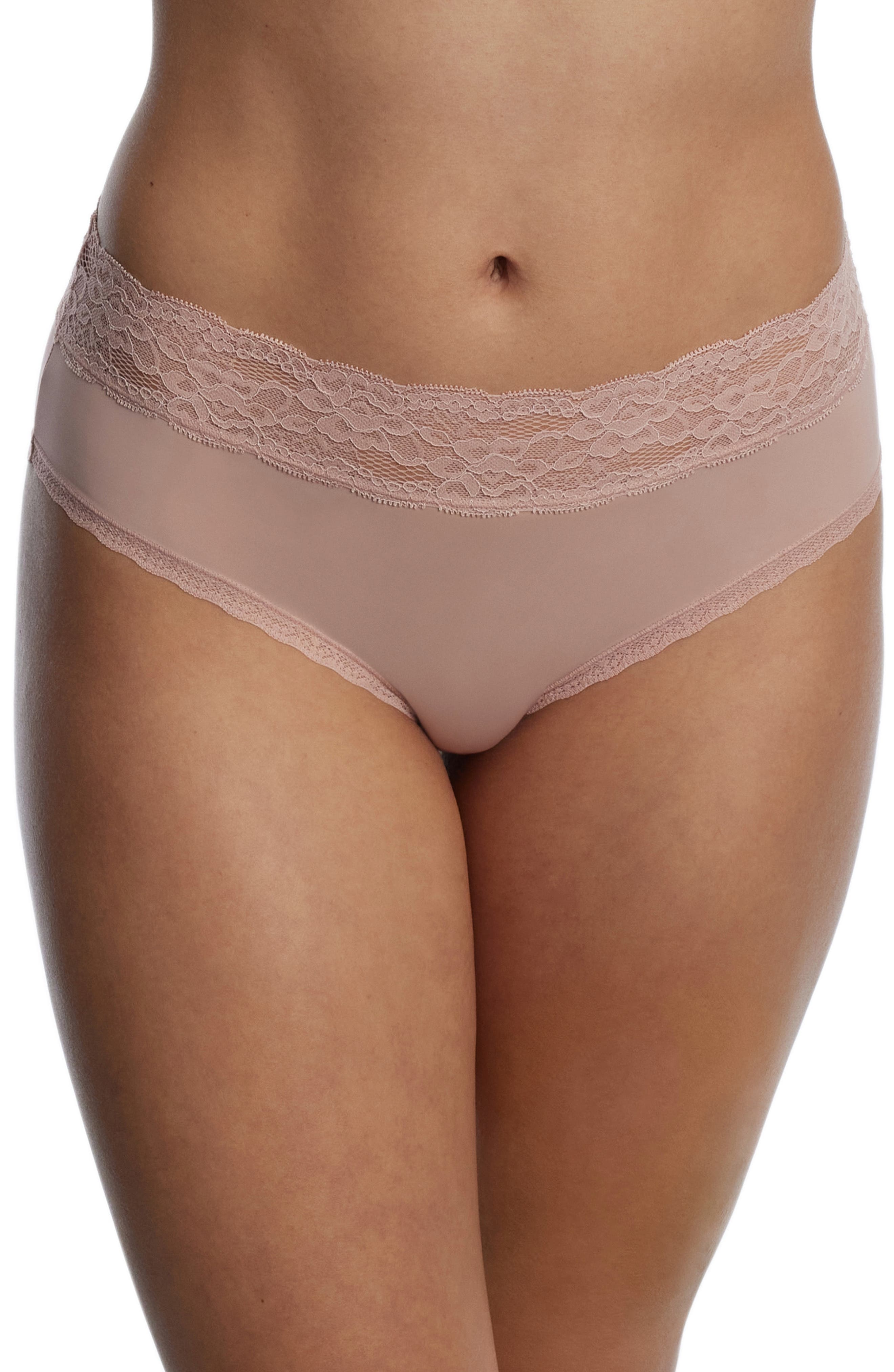 Skarlett Blue Goddess Lace Trim Hipster in Romance 