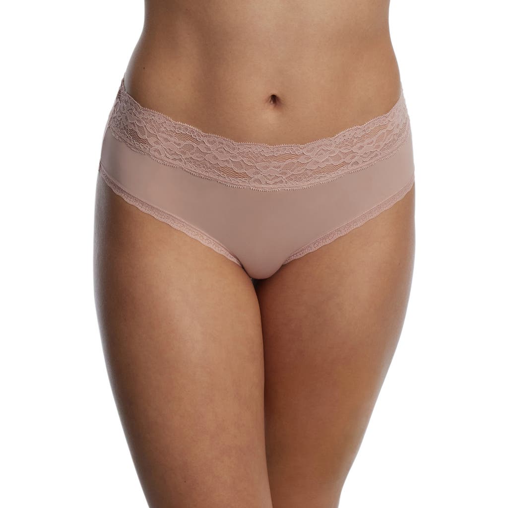 Skarlett Blue Goddess Lace Trim Hipster in Romance