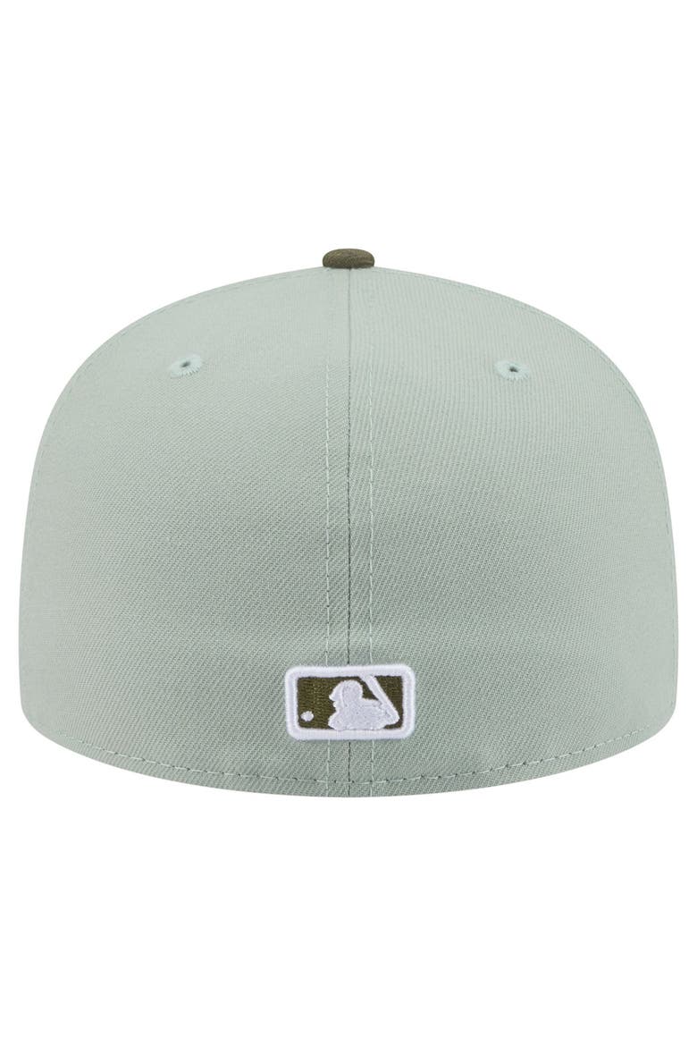 Men's New Era Green/Olive Houston Astros Color Pack 59FIFTY Fitted Hat, Alternate, color, Green