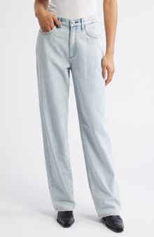 Shea High Waist Relaxed Straight Leg Jeans