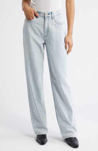 Shea High Waist Relaxed Straight Leg Jeans