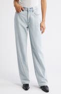 rag & bone Shea High Waist Relaxed Straight Leg Jeans